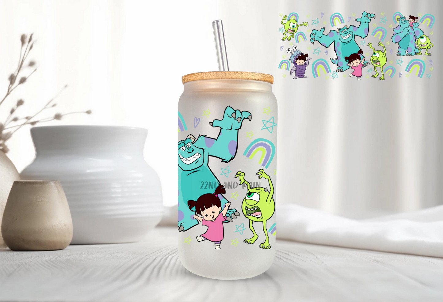 Boo Monsters Inc Libby Wrap