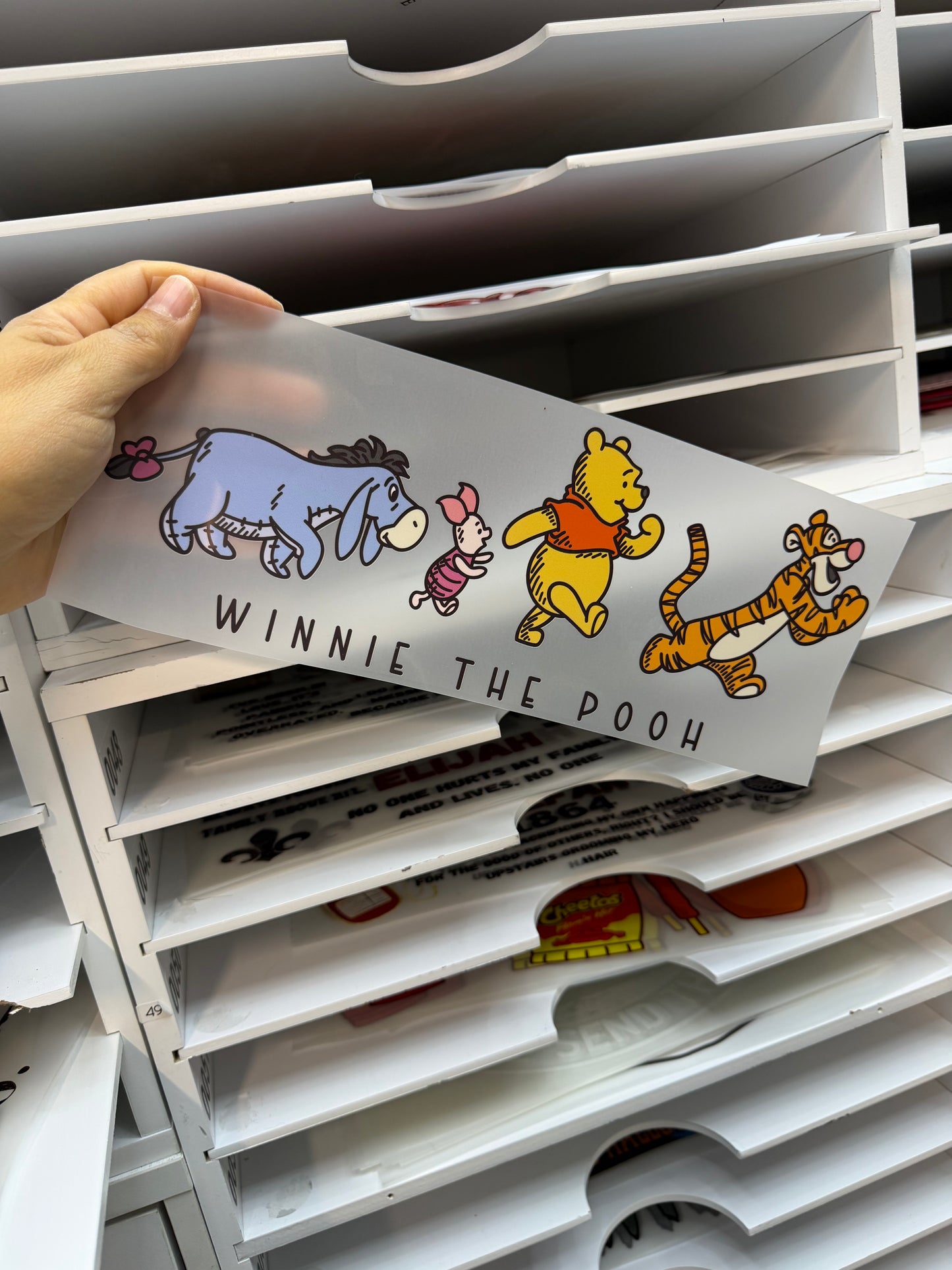 Winnie the Pooh walking