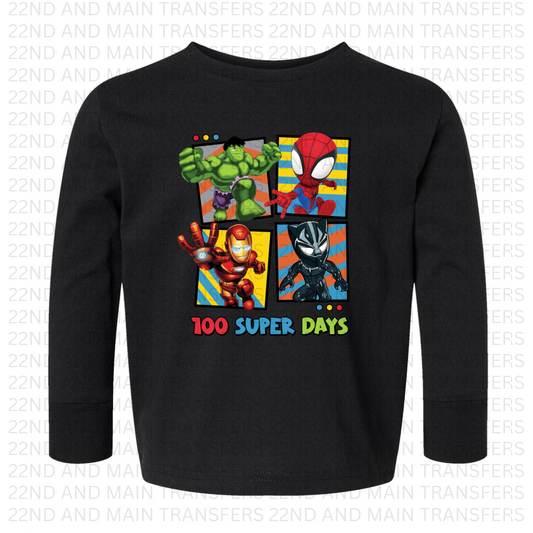 100 days super hero