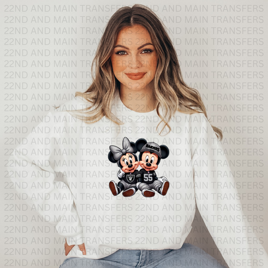 Mickey and Minnie Raiders
