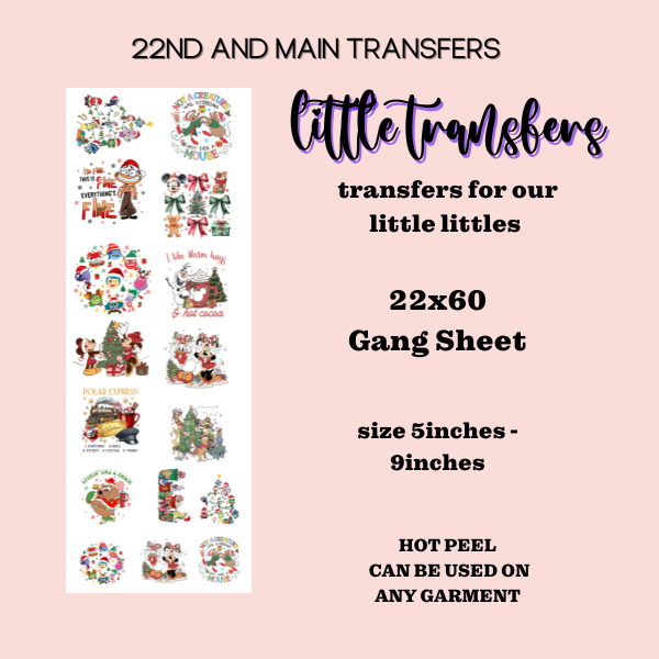 Little Transfers gang sheet