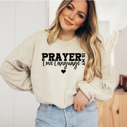 Prayer is my love language