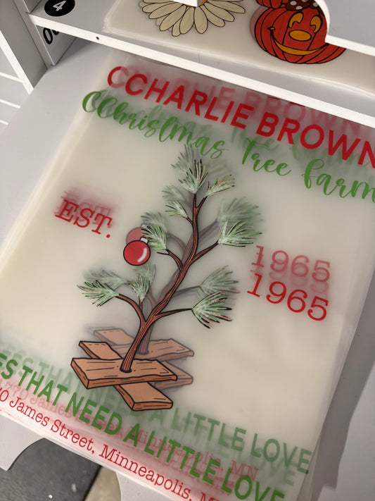 Charlie Brown christmas tree Farm