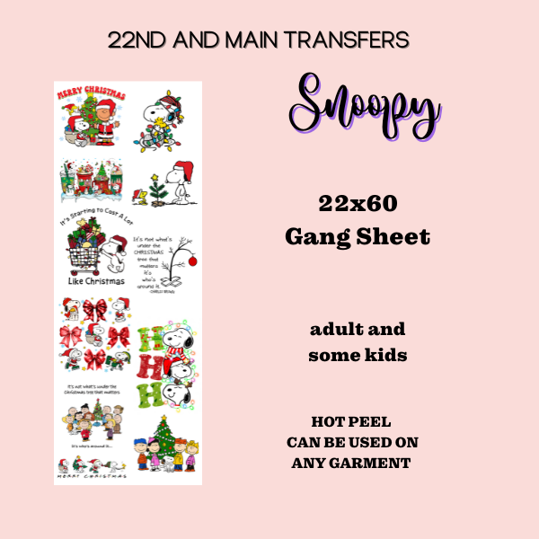 Snoopy gangsheet (Copy)