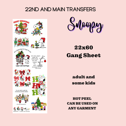 Snoopy gangsheet (Copy)